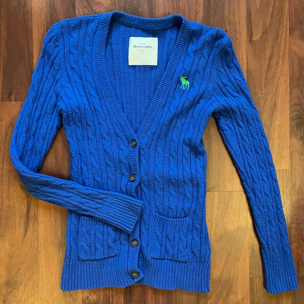 abercrombie kids cardigan sweater